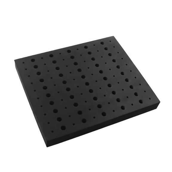 WM25 110 Holes Router Bit Tray Storage Holder for 1/4Inch 1/2Inch Shank Milling Cutters Bits