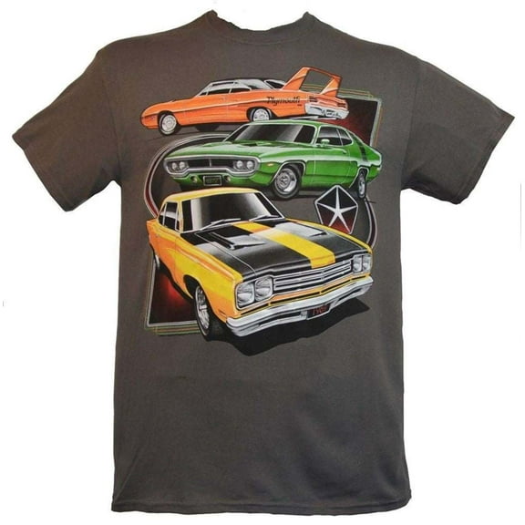 Plymouth Road Runner Mens T shirt Licensed Hot Rod Mopar