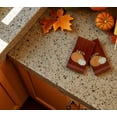 thumbnail image 3 of Serafina Home Harvest Fall Tip Towels: Plush Rust Orange Cotton Towels With Boho Pumpkin Design Set of 2, 12" x 18" Inch, 3 of 6