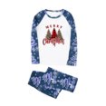 thumbnail image 3 of Pijamas Navideños Para La Familia Trajes A Juego Conjunto Cálido Impreso Ropa Para El Hogar Conjunto de Mamá de Dos Piezas Odeerbi ODB189934, 3 of 8