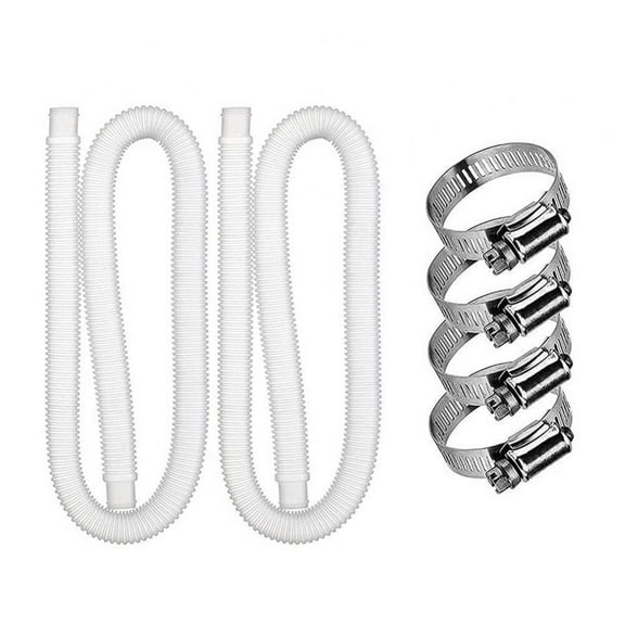 1.25" Diameter Accessory Pool Pump Replacement Hose - 59" Long (3 Pack) for Swimming Pool
