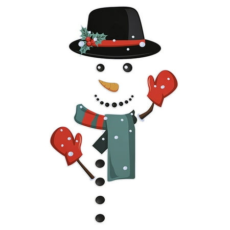 

Paptzroi Christmas Decorations Christmas Refrigerator Stickers New Cartoon Refrigerator Stickers