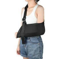 huanledash Arm Sling Adjustable Padded Elbow Dislocation Sprain Brace Ergonomic Design Shoulder Injury Rotator Cuff Torn Wrist Elbow Surgery Arm Support Strap for Left Right