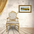 thumbnail image 3 of Paulson, Don 32x15 Gold Ornate Wood Framed with Double Matting Museum Art Print Titled - WY, Grand Tetons Sunrise on Snake River, 3 of 4