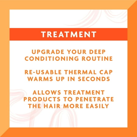 Cantu Deep Conditioning Reusable Thermal Caps, 2 Ct