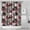 Pioneer Flower Floral-3, variant on Pioneer Flower Floral Print Pattern Shower Curtain 84"x72", Bathroom Decorative Shower Curtain Set with 12 Hooks, Waterproof Washable