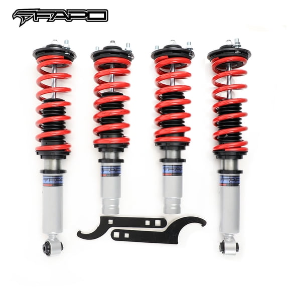 FAPO Hight Adjustable Coilover Suspension Kit, for Honda CR-V 1st Gen RD1-RD3 1995-2001，Mono-Tube Shock Absorber