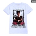 thumbnail image 2 of Camiseta de manga corta de algodón para niños, vestido informal unisex para niños y niñas de 2 a 16 años zhangyuxiang LED, 2 of 2
