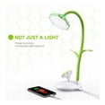 thumbnail image 2 of Jinsinto LED Charging Desk Lamp Learning Small Desk Lamp Retractable Folding Sunflower Mobile Phone Holder, Pink, 2 of 5