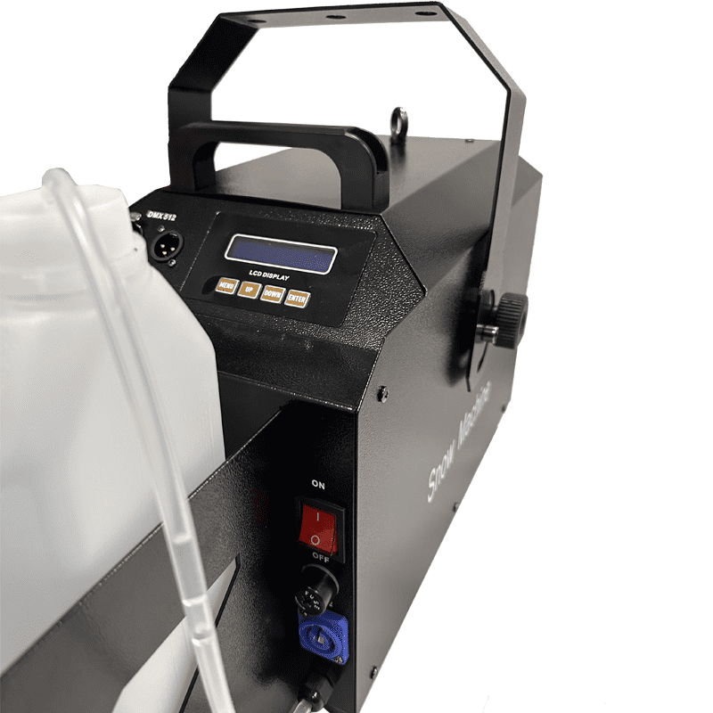 Stage Effect Snow Machine 1500W Noise-Free Artificial Snowflake Spray DJ Equipment