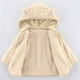 thumbnail image 3 of Abrigo De Invierno Para Niños Pequeños Niños Niños Niñas Prendas De Abrigo Chaquetas Chaquetas Con Capucha De Lana Sudadera Con Cremallera Odeerbi LM103-609, 3 of 6
