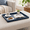 Navy Blue-20" x 14" x 1.5", variant on 40 * 20 Inch Rectangular Ottoman Tray | Textured Pu Leather Waterproof & Heat-resistant Storfor Coffee/dining Tables Sofa Bed Ent