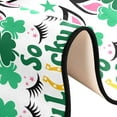 thumbnail image 6 of Dreamtimes Funny Patricks Day Theme Hallway Runner Rug 2'x6' Kitchen Rug with Rubber Backing Lucky Non Slip Entryway Rug Runner Washable Soft Area Rug for Hallway Bedroom Kitchen Decor, 6 of 6