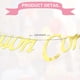 thumbnail image 5 of Banner de Feliz Cumpleaños de Unique Bargains con Cuerda para Decoraciones y Suministros de Fiesta de Cumpleaños Tono Dorado 1 Set, 5 of 7