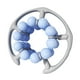 thumbnail image 1 of Rodillo de masaje para piernas, masajeador fascial manual, rodillo anticelulítico, masaje de tejido profundo. Azul, 1 of 9