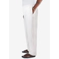 thumbnail image 2 of KingSize Men's Big & Tall Elastic Waist Gauze Cotton Pants, 2 of 6