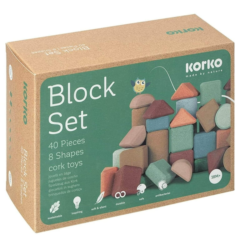 KORKO Tall Architects 40 Cork Building Blocks KORKO Tall Architects 40 Cork Building Blocks