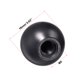 thumbnail image 2 of 4 Pcs Perilla de bola termoestable M5 con rosca hembra para máquina 16mm negra, 2 of 2