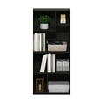 thumbnail image 6 of Furinno Daly 7-Cube Irregular Cubes Bookcase, Bookshelf, Storage Organizer, Espresso, 6 of 6