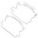 thumbnail image 3 of Solicador de bolsas de basura portátil de 2 pcs soporte de bolsa de basura de acero inoxidable para casa, 3 of 5