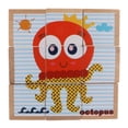 thumbnail image 2 of Niños Bebé 3D Bloques Rompecabezas Dibujos Animados Desarrollo de Rompecabezas Juguete Oceano, 2 of 9