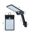 thumbnail image 5 of Lámpara solar 48 LED JM Sensor de movimiento al aire libre Luz impermeable para piscina para jardín patio cobertizo negro MX-0138291FYD, 5 of 5