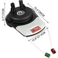 thumbnail image 4 of KFFKFF Electric Garage Door Opener Kit, 800 N Lifting Power, 164 ft Distance Remote Operation, 110V, Suitable for Garage and Store Doors, Includes 2 Remotes, 4 of 9