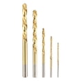thumbnail image 1 of MYG Left Hand Drill Bits Straight Shank Left Way HSS Drilling Tool 3.2-8.7mm, 1 of 10