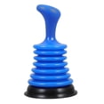 thumbnail image 2 of Compact Drain Plunger for Sink, Kitchen, Bathroom, and Shower – Portable Unclogging Tool for Tight Spaces, RVs, and Trailers, 2 of 5