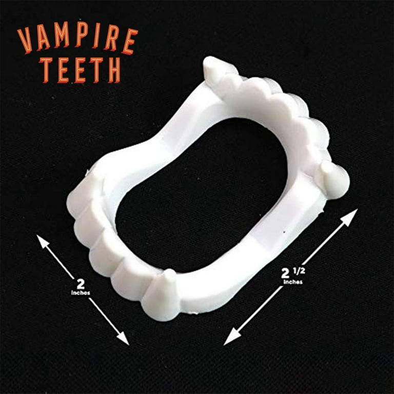 Bulk 144 Pc. Neon BPA-Free Plastic Vampire Teeth
