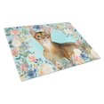 thumbnail image 1 of Carolines Treasures CK3386LCB Abyssinian Spring Flowers Glass Cutting Board - Large, 1 of 4