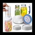 thumbnail image 2 of 11Pcs USB Electric Vacuum Sealer Safety Vacuum Sealer Accessories Kit Pollution-Resistant Wide-Mouth Canned Sealer,1 set x sealer, 2 of 7