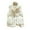 Beige, variant on IROINNID Women's Puffer Vest Stand Collar Solid Color Sleeveless Warm Pocket Vest Coat Short Winter Zipper Outerwear, Beige