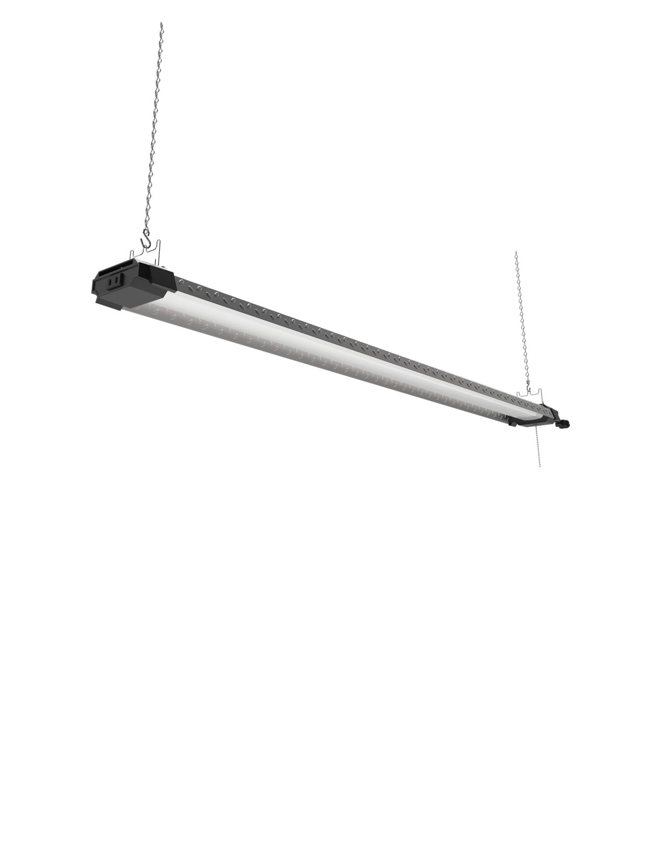 ETI 46-inch Anoma LED Shop Light with Pull Chain, 7500 Adjustable Lumen Boost,  4000K  Bright White, Linkable, 120 Volt, B02014601A