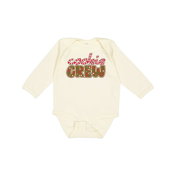 Inktastic Cookie Crew Boys or Girls Long Sleeve Baby Bodysuit