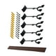 thumbnail image 2 of Perchas para guitarra, ganchos de pared, organizador, soporte giratorio y ajustable para guitarras eléctricas, bajos y guitarras folk., 2 of 9