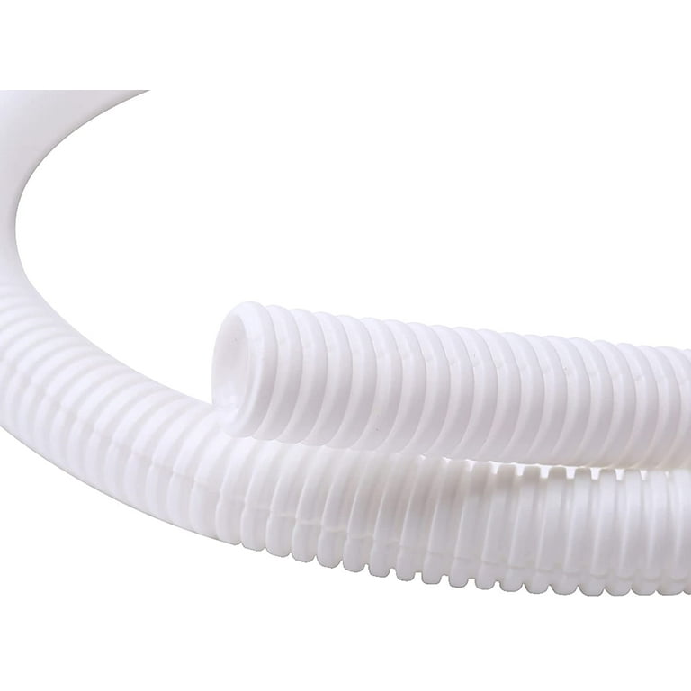100ft 2 inch Split Hook and Loop Braided Sleeving White