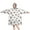 White Cow Head, variant on Wearable Oversized Blanket,White Cow Moo Milk Pattern Wearable Blanket Hoodie for Adults,Cozy Hooded Blankets with Super Pockets,Super Warm Fuzzy Pullover for Women & Men