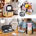 thumbnail image 5 of Yuyamidu Pink Ice Cream Girls Backpack Set 4Pcs 17 Inch Kids School Bag for Ages 6-12 Elementary Bookbag with Lunch Box Pencil Case Water Bottle Bag Back to School Rucksack, 5 of 7