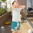 thumbnail image 5 of BZSMCE Adjustable Drawstring Casual Shorts With Rabbit Pattern, 5 of 9