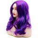 thumbnail image 2 of Feirrty Mal wig for children's nannies, blue with purple mix, 2 of 4