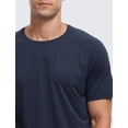 thumbnail image 5 of Camiseta CRZ YOGA ligera de manga corta para hombre azul marino XL, 5 of 5