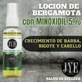 thumbnail image 2 of JYE Set de 3 Botellas para Barba y Cabello Mino con de Bergamota JYE, con Bergamota Natural, 2 of 5