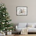 thumbnail image 3 of Stupell Industries Happy Pawliday Dogs Holiday Painting Gray Floater Framed Canvas Art Print Wall Art, 31 x 25, 3 of 10