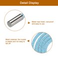 thumbnail image 3 of Uxcell Rhinestone Tube Rope, 138cm Round Diamond Tube String for DIY Drawstring, White Mesh Lake Blue, 3 of 6