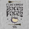 thumbnail image 2 of Men's Hocus Pocus Just a Bunch Quote Graphic Tee Athletic Heather 2X Large, 2 of 5