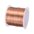 thumbnail image 1 of Hilo magnético de 0.25 mm 689 pies de alambre de cobre esmaltado alambre de bobinado magnético bobina 100 g 155C para transformadores inductor, 1 of 6
