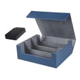 thumbnail image 4 of Esquirla Card Deck Box Holds 1800 Cards Game Card Storage Organizer Sports Cards Case Blue Gray, 4 of 8