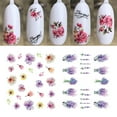 thumbnail image 1 of Lubelski Nail Stickers Water Transfer Multiple Styles Fancy Flower Patterns Self-adhesive Stickers, 1 of 7