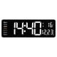thumbnail image 1 of Fiudx Reloj de Pared Led Grande, Pantalla de 16 Pulgadas, Ajuste Automático de Brillo, Despertador Digital, Decoración para El Hogar y La Oficina, Fácil Instalación, Alimentación Por Usb, 1 of 2